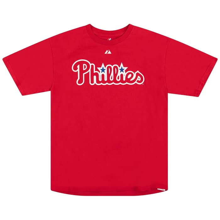 2009 Philadelphia Phillies Werth #28 Majestic Tee L