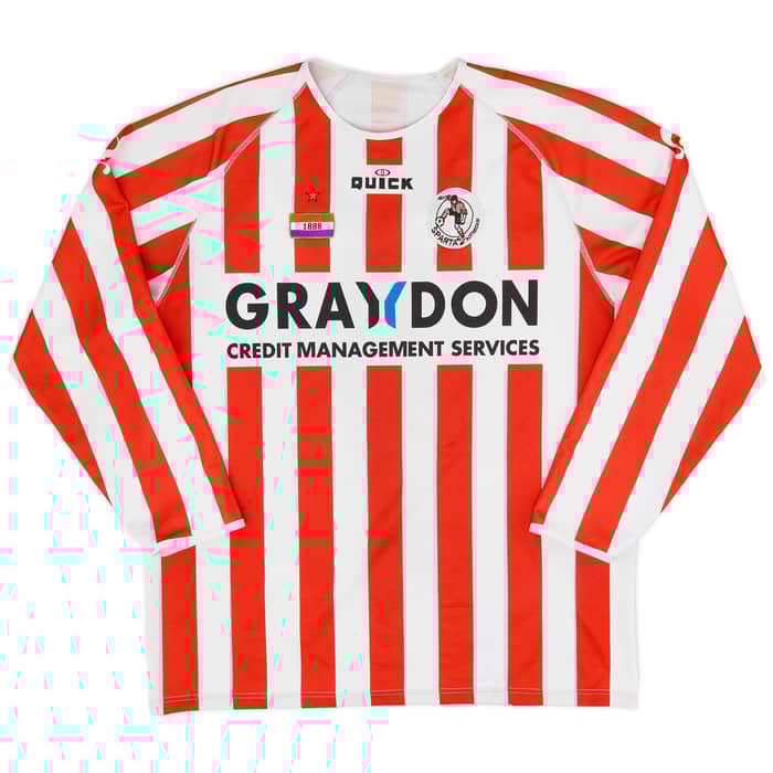 2004-05 Sparta Rotterdam Home L/S Shirt - 6/10 - (XL)