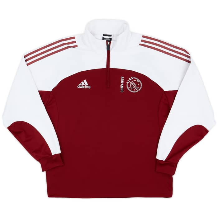 2002-03 Ajax Player Issue Training 1/4 Zip Tracksuit