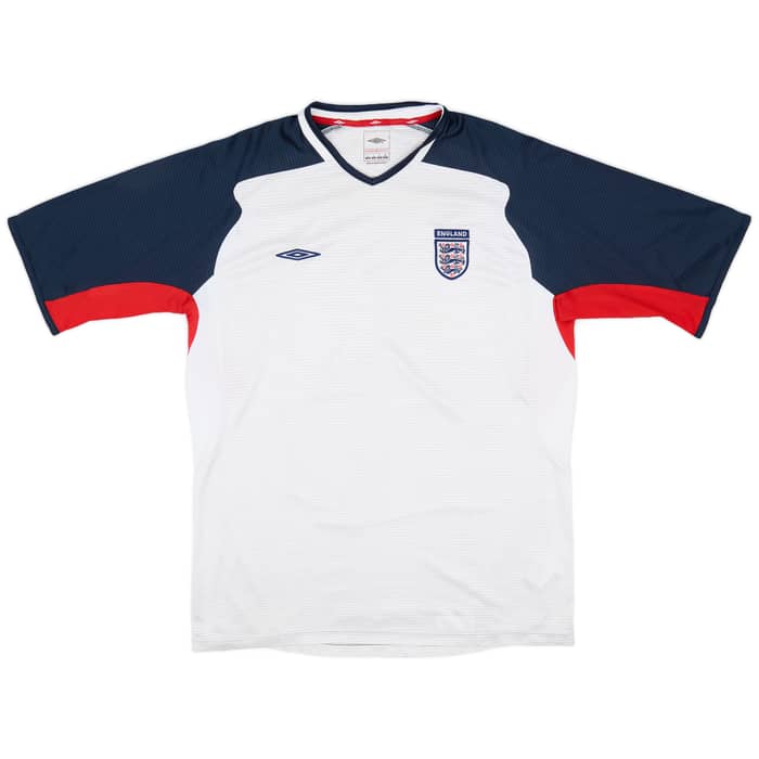 2005-06 England Umbro Training Shirt - 7/10 - (L)