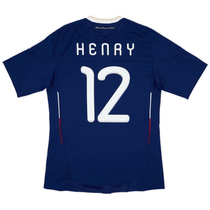 2009-10 France Home Shirt Henry #12 (M)