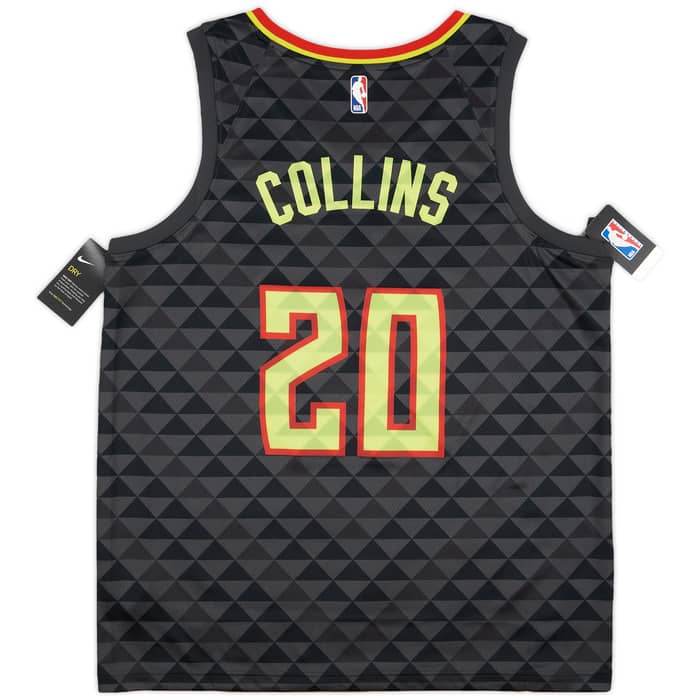 2017-20 Atlanta Hawks Collins #20 Nike Swingman Away Jersey (XL)