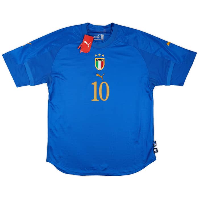2004-06 Italy Home Shirt Totti #10 (XL)