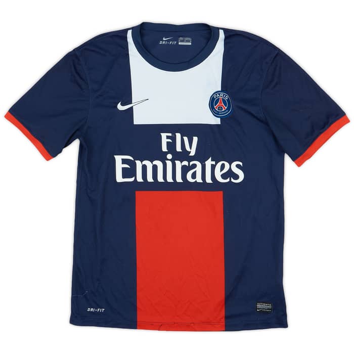 2013-14 Paris Saint-Germain Home Shirt Beckham #32 - 5/10 - (M)