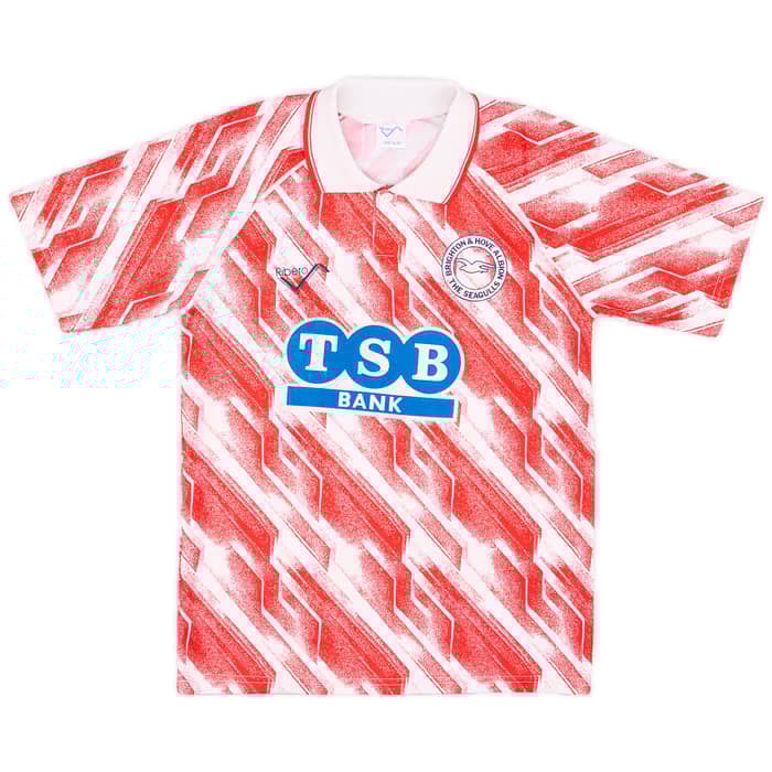 1991-93 Brighton Away Shirt #9 - 9/10 - (S)