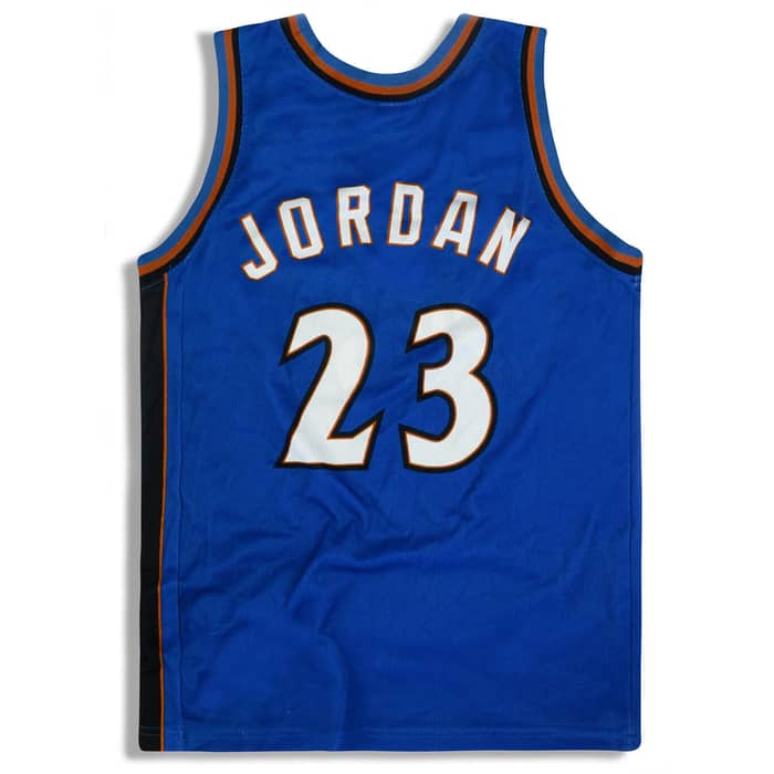 2001-03 Washington Wizards Jordan #23 Champion Jersey (Away) M