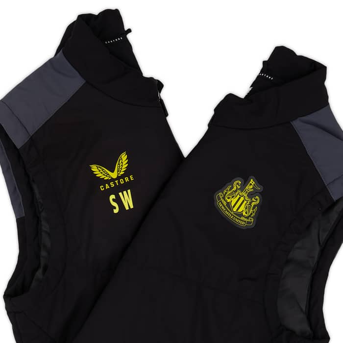 2023-24 Newcastle Staff Issue Training Gilet # - 3/10 - (M)
