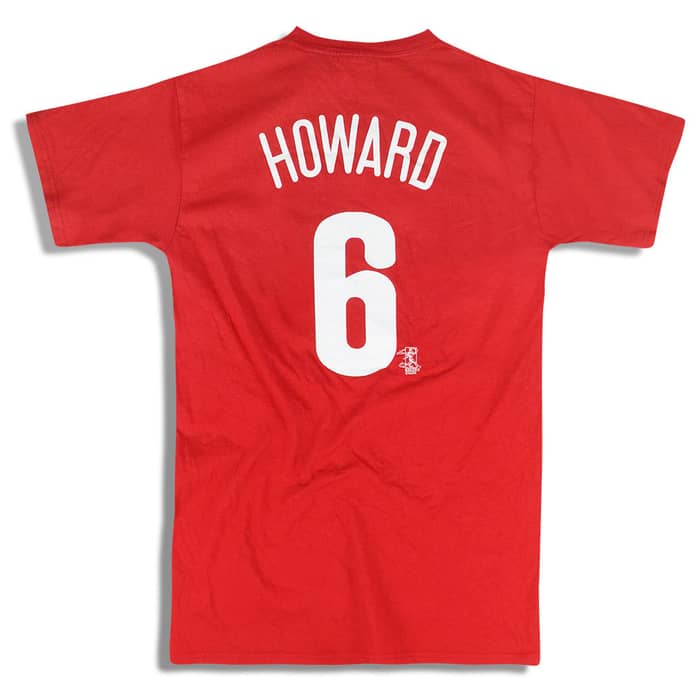 2004-10 Philadelphia Phillies Howard #6 Majestic Tee M