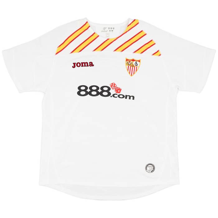 2008-09 Sevilla European Home Shirt Kone #9 - 6/10 - (M)