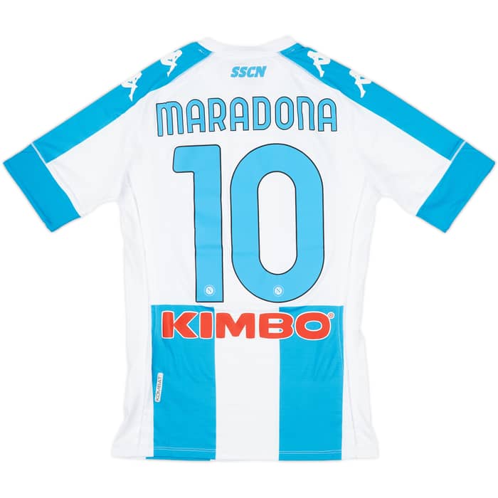 2020-21 Napoli Special Edition Authentic Fourth Shirt Maradona #10 (S)