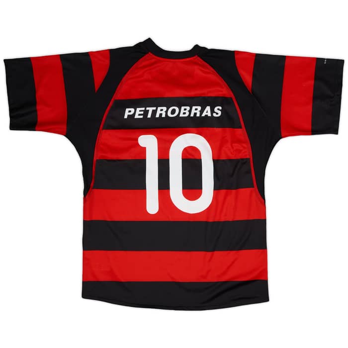 2002-04 Flamengo Home Shirt #10 - 5/10 - (XL)
