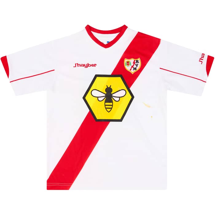 2005-06 Rayo Vallecano Women's Match Issue Home Shirt #21