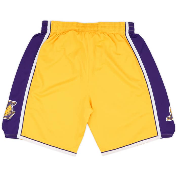 2010-14 LA Lakers adidas Swingman Home Shorts - 6/10 - (XL)