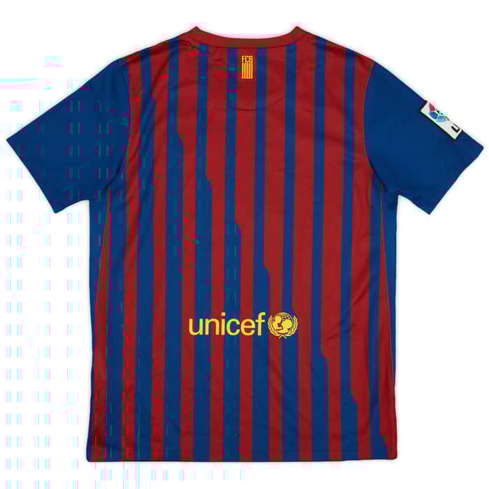 2011-12 Barcelona Home Shirt - 9/10 - (L.Boys)
