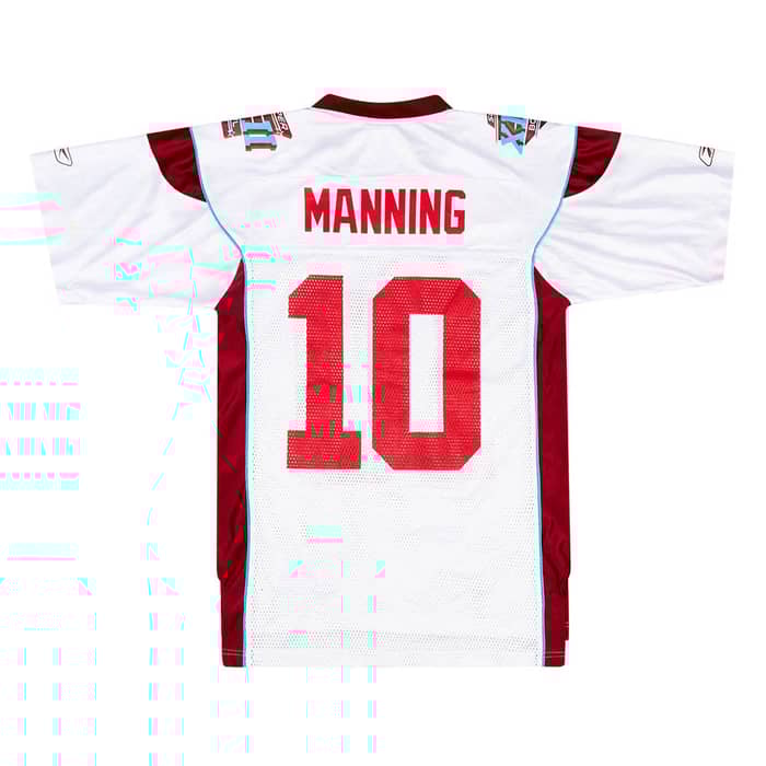 2008 Super Bowl XLII Manning #10 Reebok Jersey S