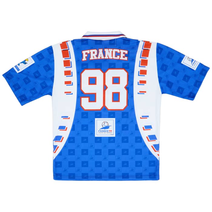 1998 France 98 Coupe Du Monde Leisure Shirt France #98 - 8/10 - (XL)