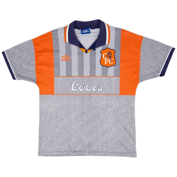 1994-96 Chelsea Away Shirt Gullit #4 - 10/10 - (L)
