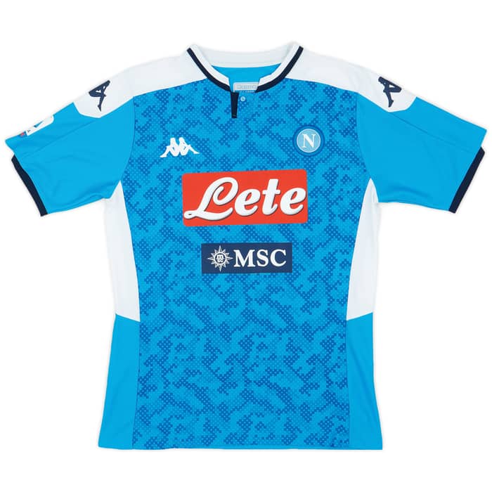 2019-20 Napoli Authentic Home Shirt Koulibaly #26 - 7/10 - (XL)