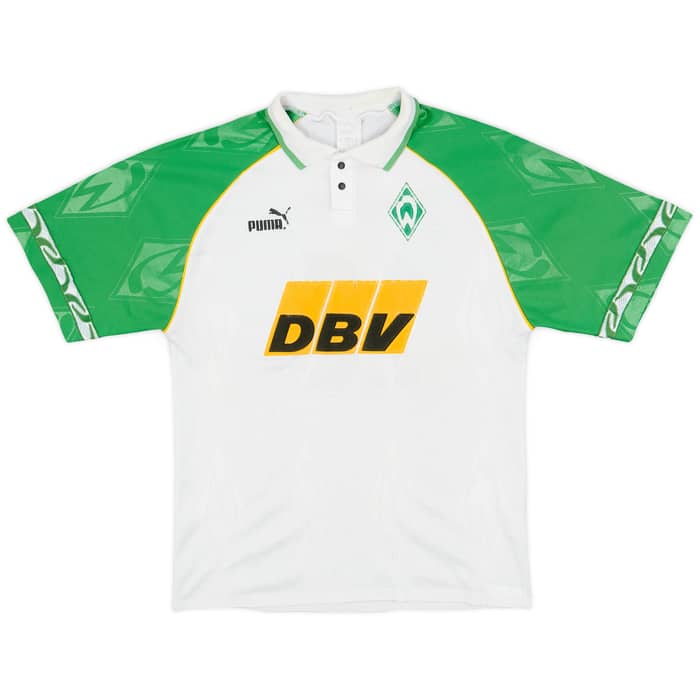 1995-96 Werder Bremen Home Shirt #10 - 5/10 - (S)