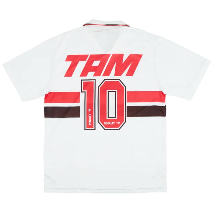 1994 Sao Paulo Home Shirt #10 (Juninho) - 8/10 - (XL)