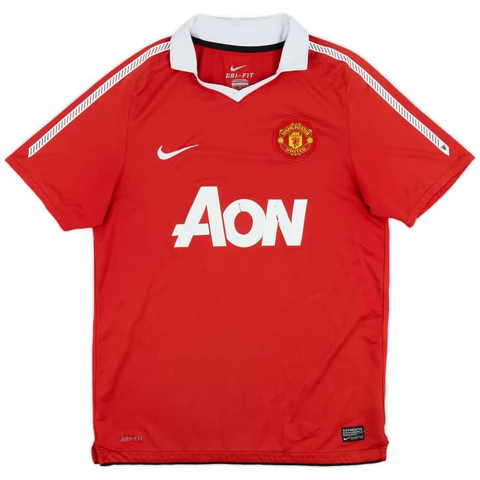 2010-11 Manchester United Home Shirt Rooney #10 - 5/10 - (M)