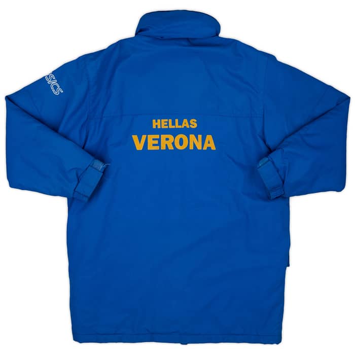 2006-07 Hellas Verona Asics Padded Bench Coat - 4/10 - (M)