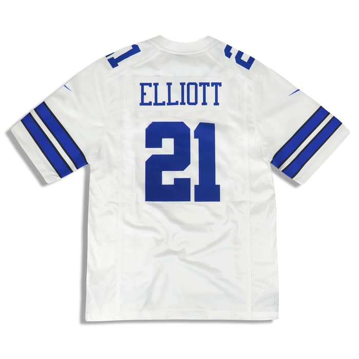 2018-19 Dallas Cowboys Elliott #21 Nike Game Jersey (Away) S - W/Tags