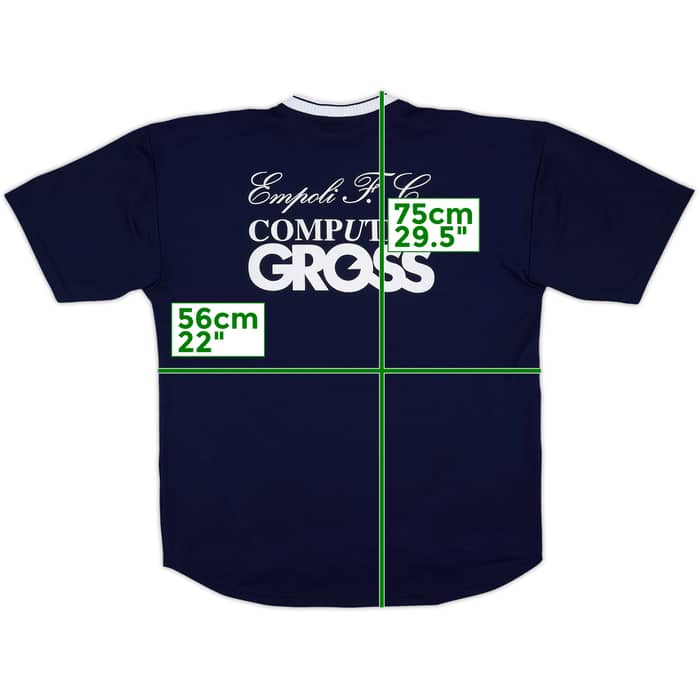 2000-01 Empoli Errea Training Shirt - 7/10 - (XL)