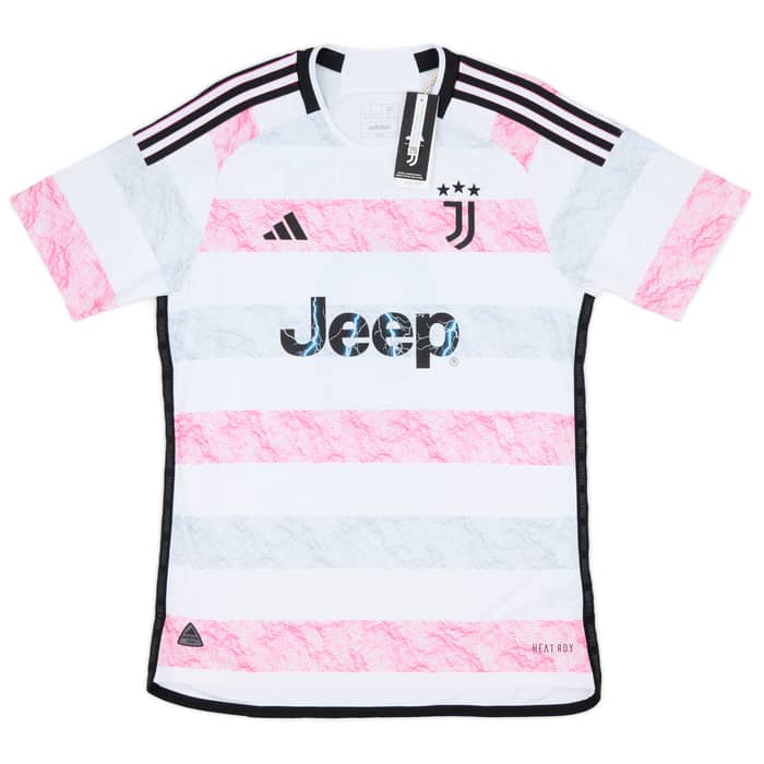 2023-24 Juventus Authentic Away Shirt Vlahovic #9