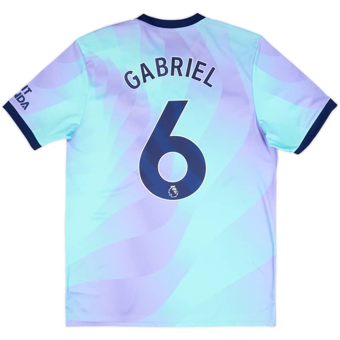 2024-25 Arsenal Third Shirt Gabriel #6