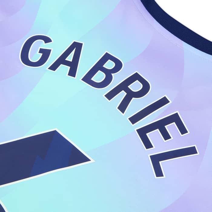 2024-25 Arsenal Third Shirt Gabriel #6
