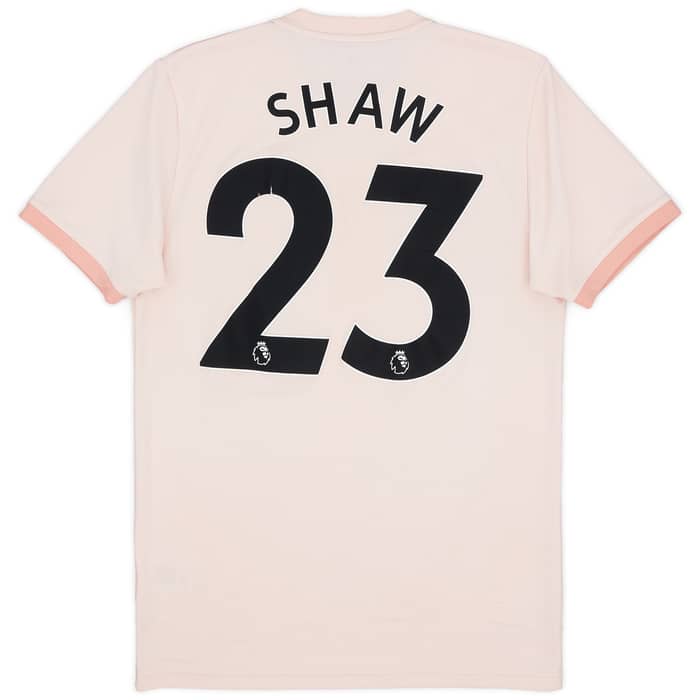 2018-19 Manchester United Away Shirt Shaw #23 - 5/10 - (S)