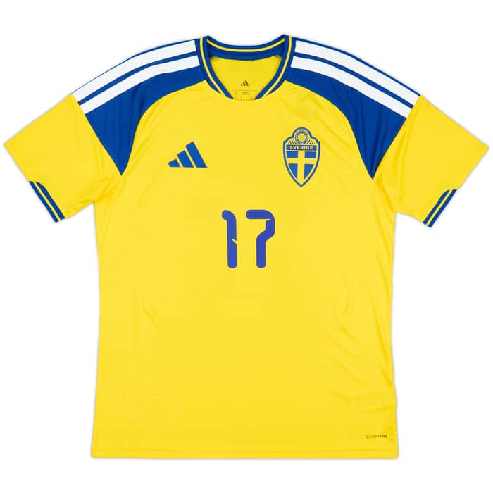 2026-27 Sweden Home Shirt Gyokeres #17