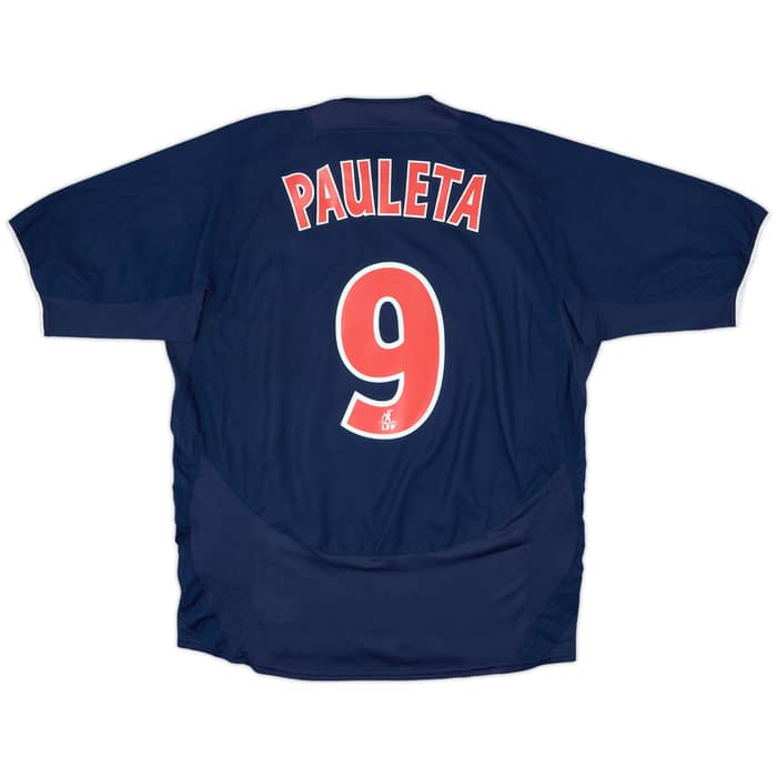 2003-04 Paris Saint-Germain Home Shirt Pauleta #9 - 8/10 - (XL)