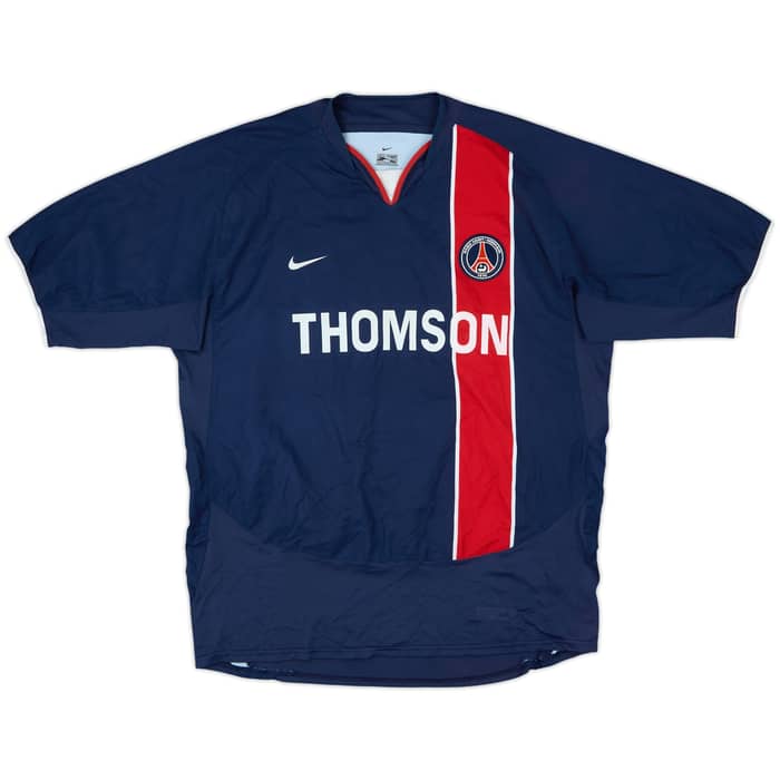 2003-04 Paris Saint-Germain Home Shirt Pauleta #9 - 8/10 - (XL)