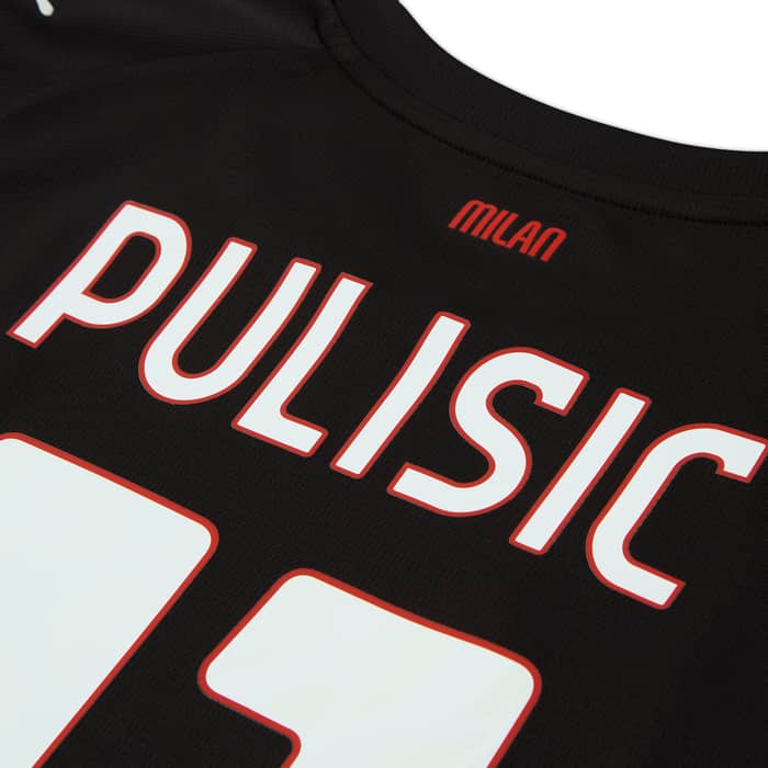 2025-26 AC Milan Home L/S Shirt Pulisic #11 