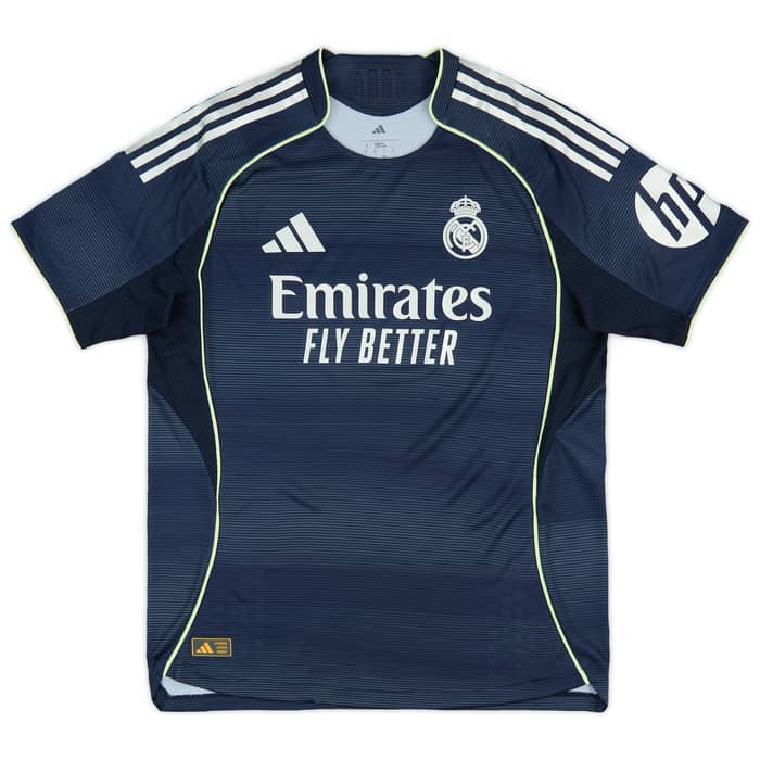 2025-26 Real Madrid Authentic Home Shirt Mbappe #10