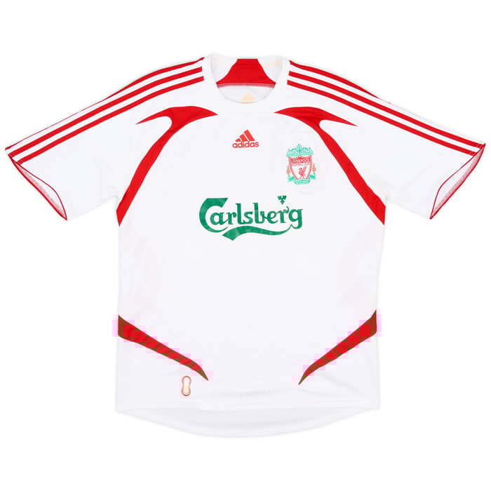 2007-08 Liverpool Away Shirt Gerrard #8 - 6/10 - (M)