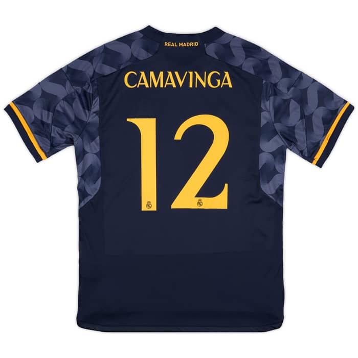 2023-24 Real Madrid Away Shirt Camavinga #12 (L.Kids)