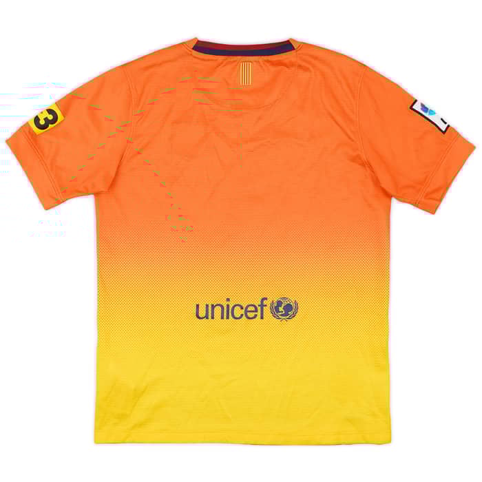2012-13 Barcelona Away Shirt - 6/10 - (L.Boys)
