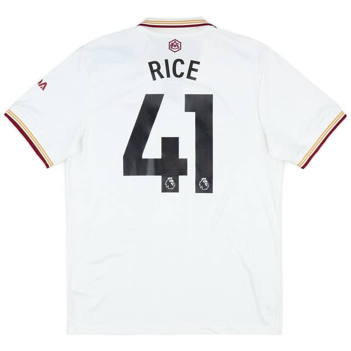 2025-26 Arsenal Third Shirt Rice #41