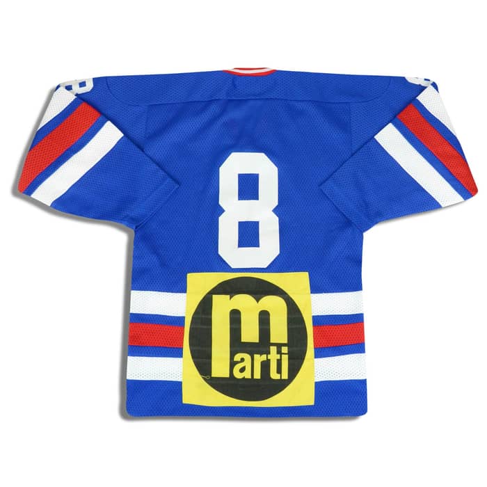 1980s EHC Brandis #8 Jersey (Home) L