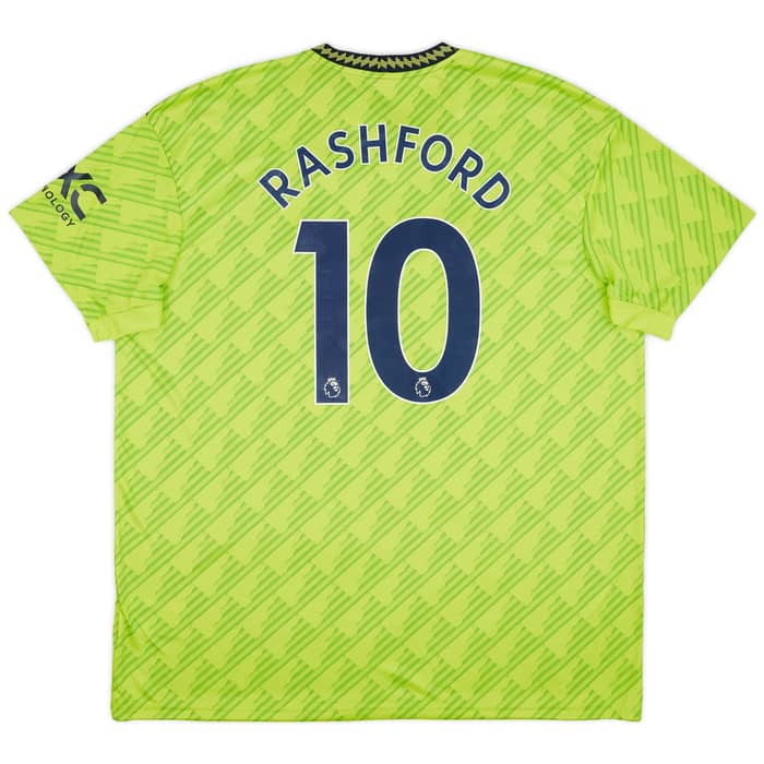2022-23 Manchester United Third Shirt Rashford #10 (XXL)