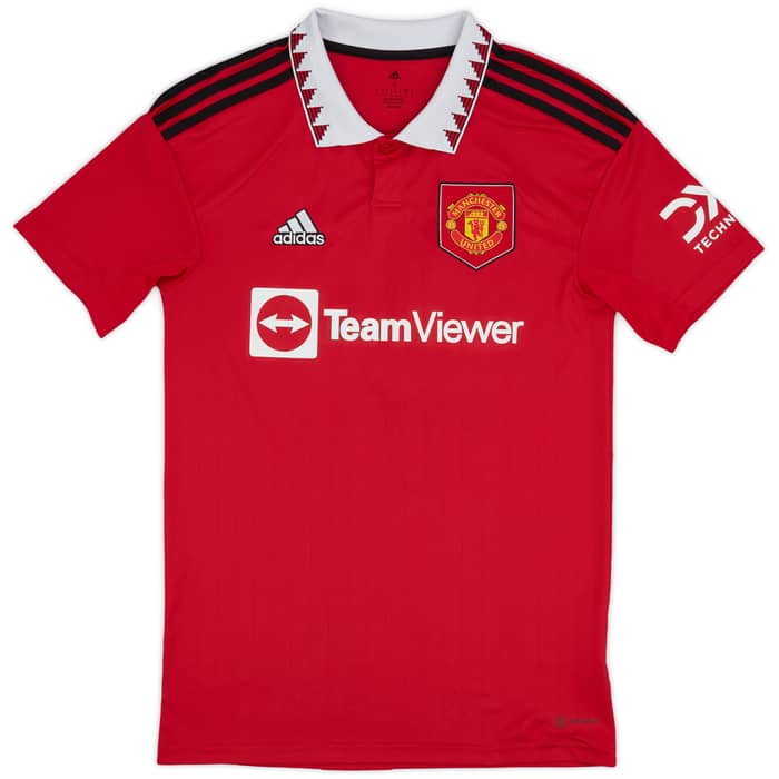 2022-23 Manchester United Home Shirt Sancho #25 - 9/10 - (S)