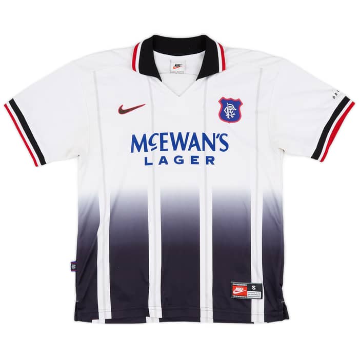 1997-99 Rangers Away Shirt Gascoigne #8 - 7/10 - (S)