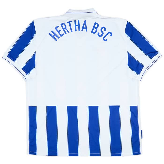 2009-10 Hertha Berlin Home Shirt - 8/10 - (XXL)