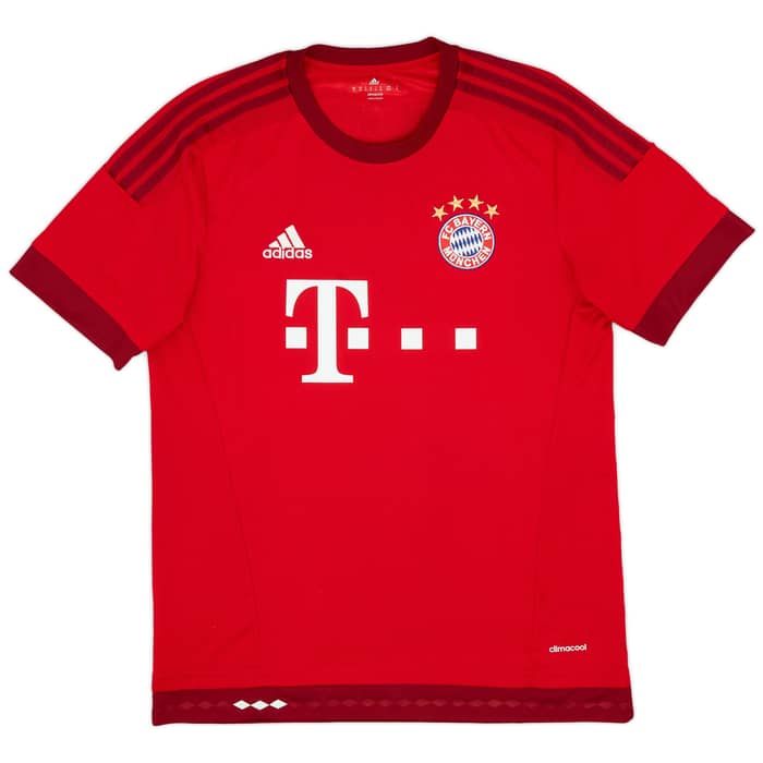 2015-16 Bayern Munich Home Shirt Alaba #27 - 9/10 - (M)