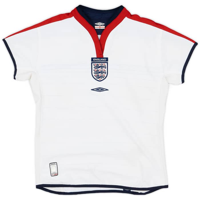 2003-05 England Home Shirt - 8/10 - (Women's L)