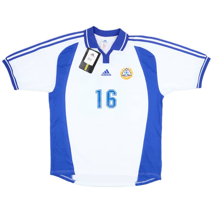 2000-02 Finland Player Issue Home Shirt #16 (XL)