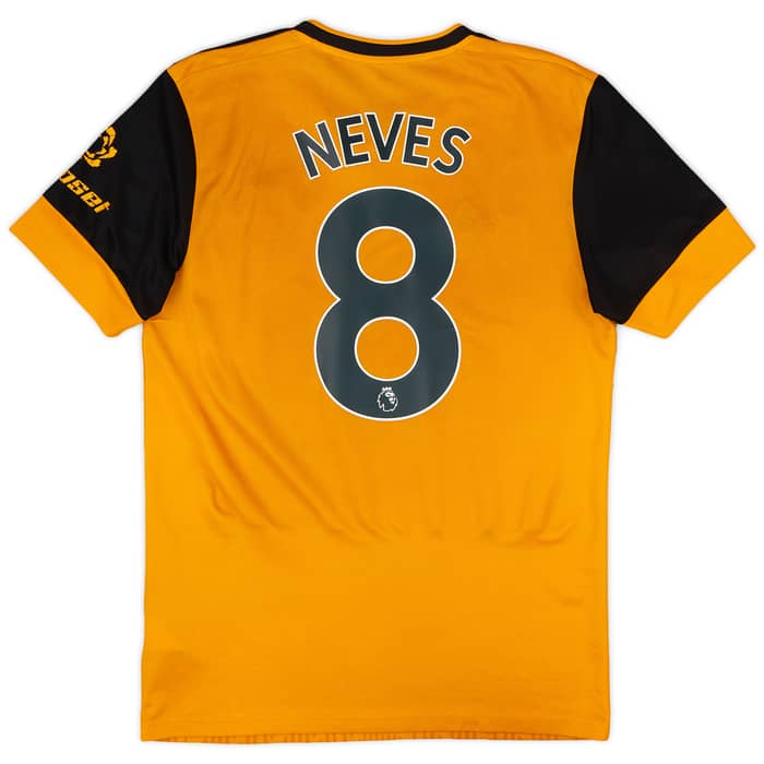 2020-21 Wolves Home Shirt Neves #8 - 6/10 - (S)